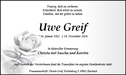 Uwe Greif