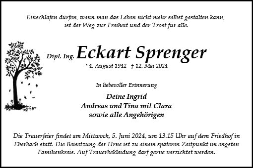 Eckart Sprenger