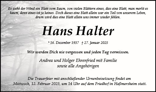 Hans Halter