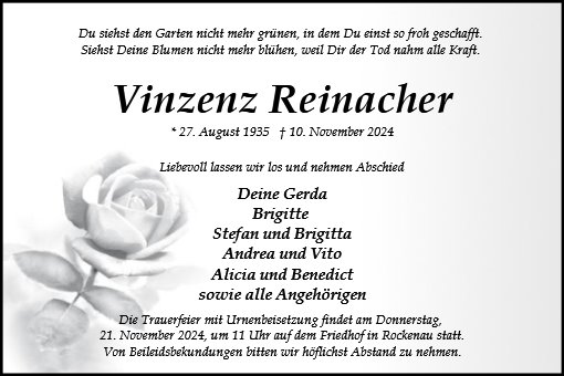 Vinzenz Reinacher