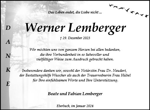 Werner Lemberger