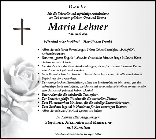 Maria Lehner