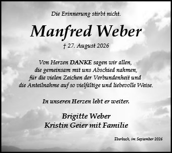 Manfred Weber