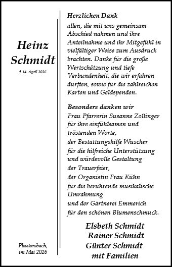 Heinz Schmidt