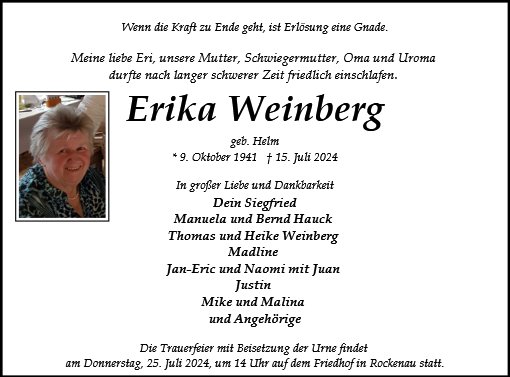 Erika Weinberg