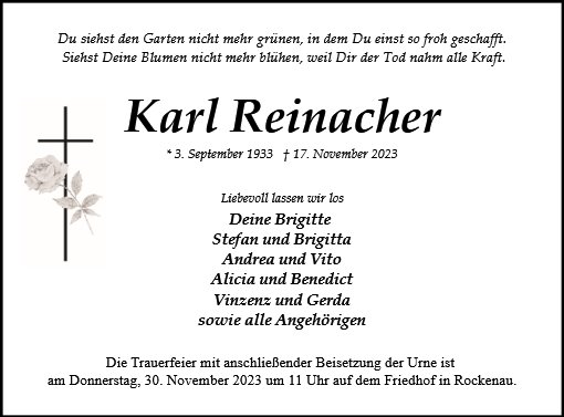 Karl Reinacher