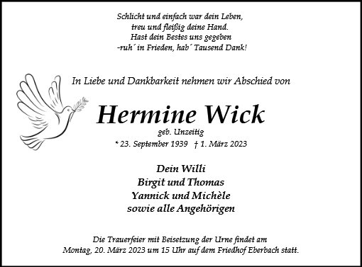 Hermine Wick