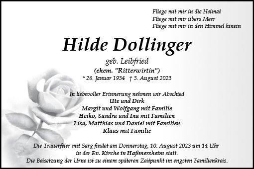 Hilde Dollinger
