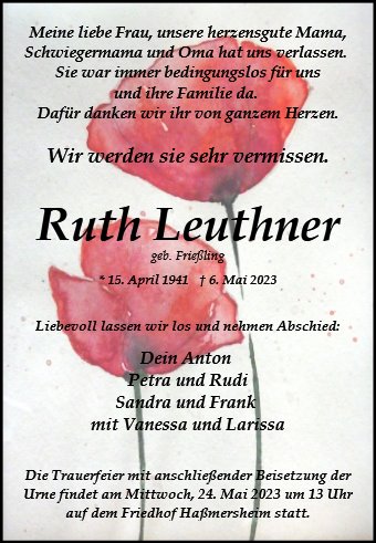 Ruth Leuthner