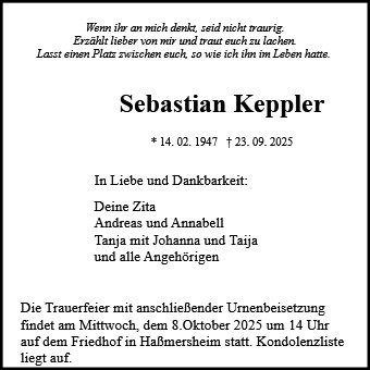 Sebastian Keppler