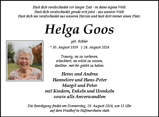 Helga Goos