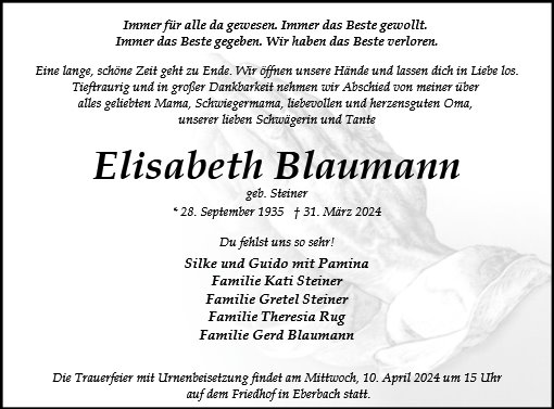 Elisabeth Blaumann