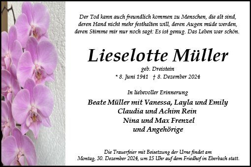 Lieselotte Müller