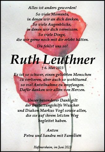 Ruth Leuthner