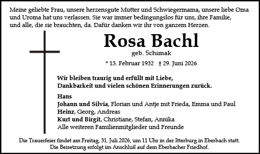 Rosa Bachl