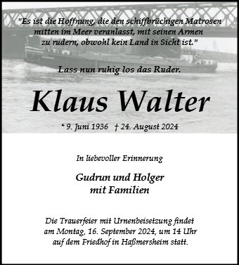 Klaus Walter