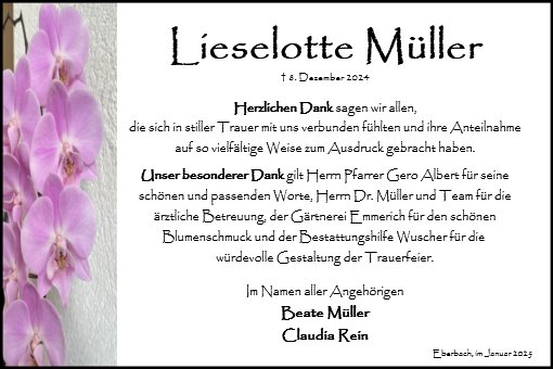 Lieselotte Müller