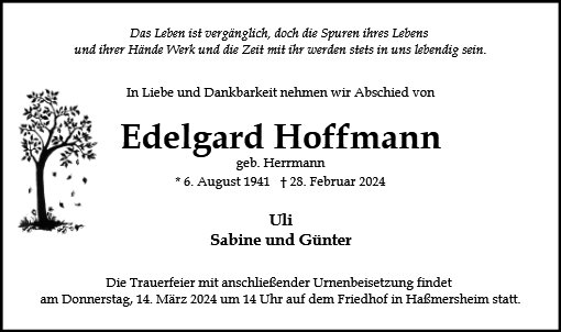 Edelgard Hoffmann