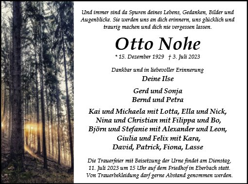 Otto Nohe