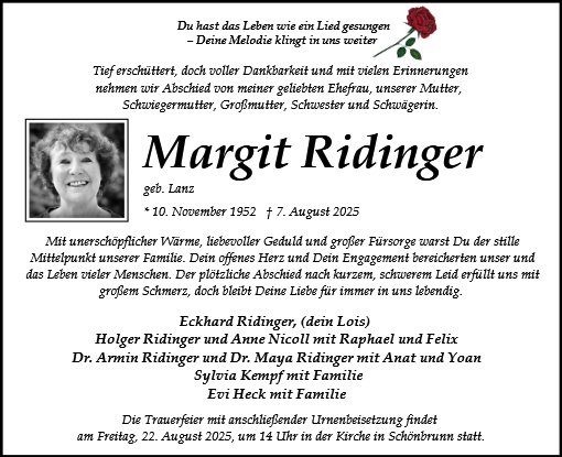 Margit Ridinger