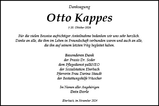 Otto Kappes