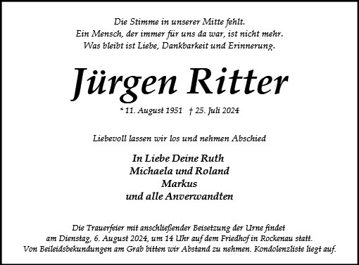 Jürgen Ritter