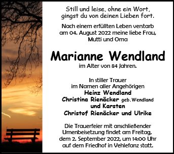 Marianne Wendland