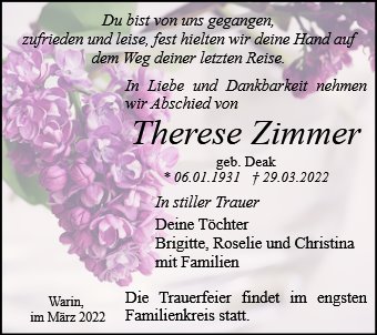 Therese Zimmer