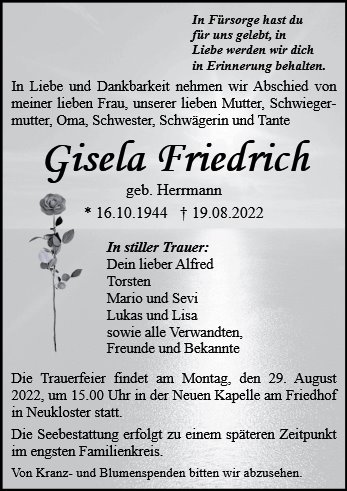 Gisela Friedrich