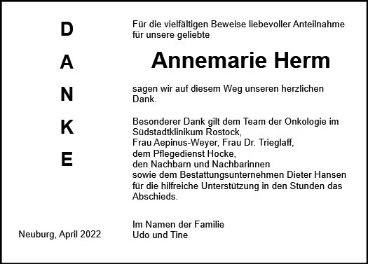 Annemarie Herm