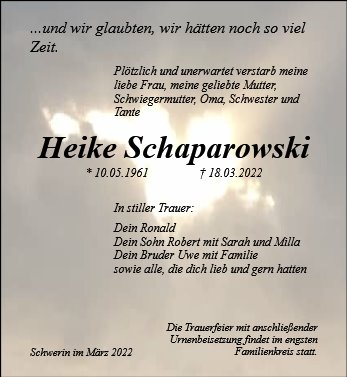 Heike Schaparowski