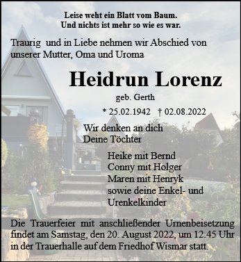Heidrun Lorenz
