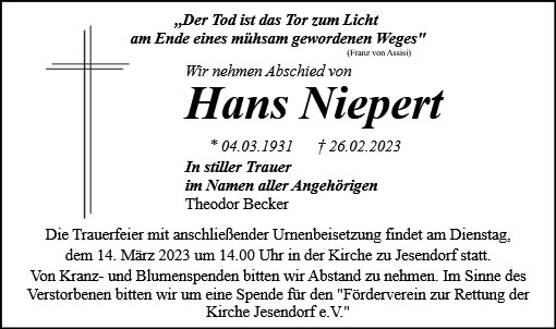 Hans Niepert
