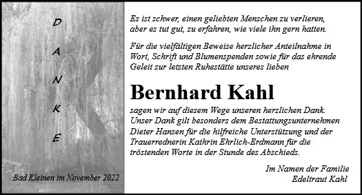 Bernhard Kahl