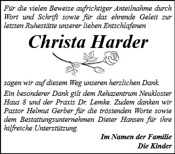 Christa Harder