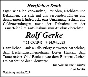 Rolf Gerke