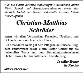 Christian-Matthias Schröder