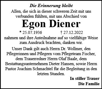 Egon Diener