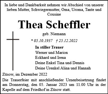 Thea Scheffler
