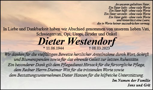 Dieter Westendorf