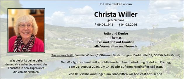 Christa Willer