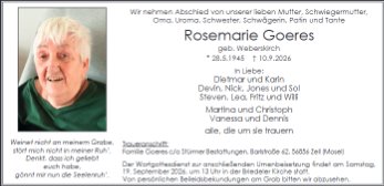 Rosemarie Goeres