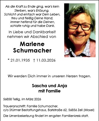 Marlene Schumacher