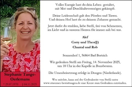 Stephanie Tange-Oerlemans