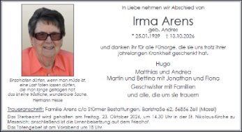 Irma Arens