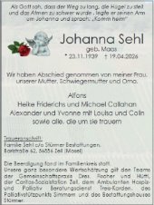 Johanna Sehl