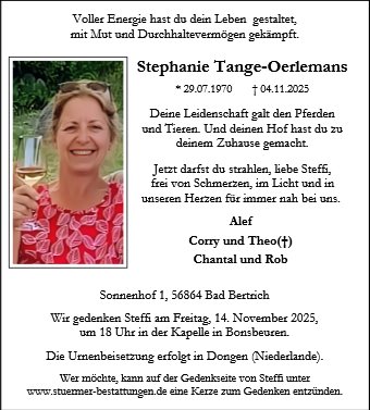 Stephanie Tange-Oerlemans