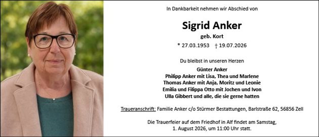 Sigrid Berta Anker