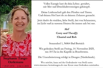 Stephanie Tange-Oerlemans