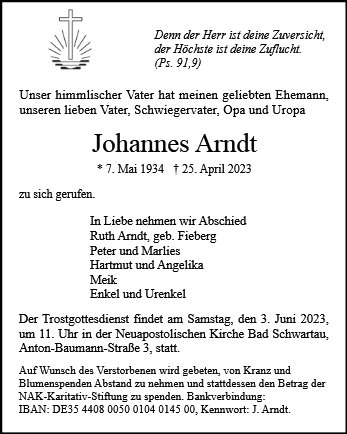 Johannes Arndt